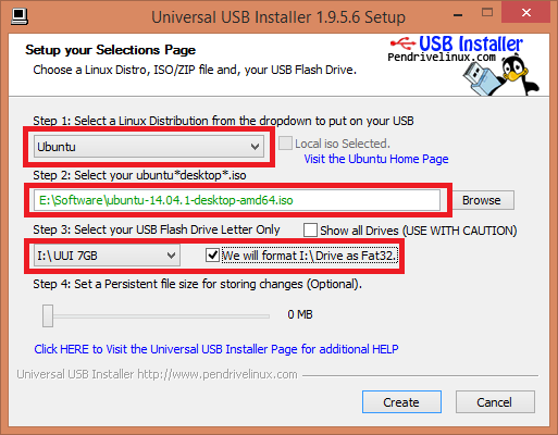 Universal usb installer